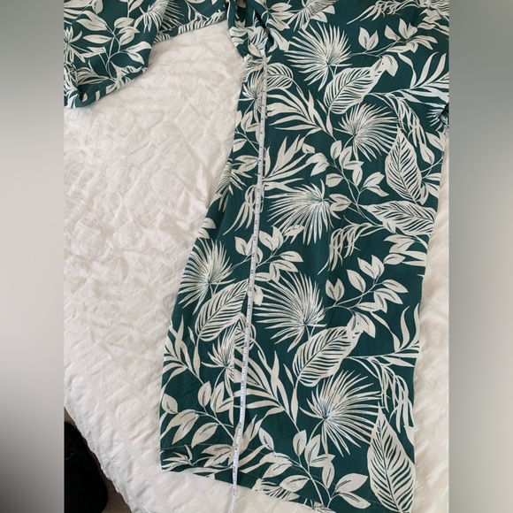 Patrons of Peace Green and White  Smocked Jumpsuit - Picture 15 of 16